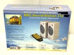 Mrc Sound Station 312 Digital System Speakers Remote Light 120V. Fixed Price $64.99.