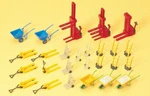Preiser 17107 Warehouse Hand Trucks & Carts, Wheel Barrows,etc. Detail Kit. Fixed Price $35.50.