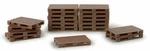 Ho 1/87 Herpa # 52900 Pallets - 50 Pieces. Fixed Price $19.50.