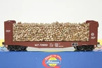 Athearn Ho Scale Mp Missouri Pacific Mopac 40' Pulpwood Flat Car #728013 91471. Fixed Price $34.00.