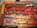 Scale Freight Cars. Boxcars, Tankers, Cranes, Cabooses Ect. Buyers Choice.. Fixed Price $35.00.