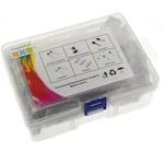 1BOX Electronic Component Transistor Capacitor Diode Led Metal Film Resistor Kit. Fixed Price $21.38.