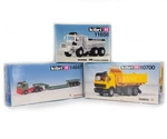 Lot Of 3 New Ho Kibri Kit 10700 Meiller 11656 Kaelble-gmeinder 14647 Scheuerle. Fixed Price $109.00.