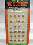 Life-like, Ho -scenics, #01115, Street Signs,exc Cond, Unopen Pack,combined Ship. Fixed Price $6.29.