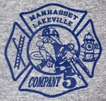 Manhasset Lakeville Fire Department Nassau New York T- Shirt Sz Xl Fdny. Fixed Price $32.99.