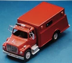 Ho 1:87 Alloy Forms # 7071 Ford Ln 9000 W/pierce CRV-18 Heavy Rescue Body Kit. Fixed Price $34.95.