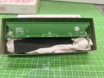 Accurail 3345 Acf Bnsf 3-BAY Cvd Centerflow Covered Hopper Kit New In Box. Fixed Price $22.00.
