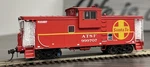 Overland Models Ho Brass #OMI-4212.1 At&sf CE-8 Caboose F/ptd. #999707 Lnib!. Fixed Price $437.98.