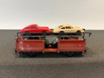 Marklin 4613 Db Auto Transport Car W/ Two Porsche & Volkswagen - Ho. Fixed Price $50.00.