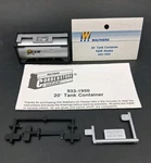 Ho Gauge Walthers K&w 20 Tank Container 933-1955 Assembled. Fixed Price $14.99.