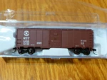 Atlas #50001555 Maine Central 1949 (1932 Ara 40' Steel Boxcar Rtr) Rd #4355. Fixed Price $21.39.