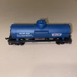 Life-like Ho Scale Gulf Oil Corporation Single Dome Car Tanker 3882 As Is. Fixed Price $7.19.