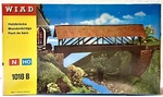 Vintage Wiad N-ho 1018 Wooden Bridge Model Kit Open Box. Fixed Price $28.49.