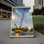 Kibri/ Viessmann New #13018 Ho Scale Kit Heavy Duty Gottwald Ak 850 Mobile Crane. Fixed Price $237.98.