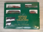 Bachmann Heritage Village Collection Dept 56 Ho Scale Train Track Set Works!. Fixed Price $55.00.
