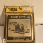 Woodland Scenics D235 Hoscale Kit Track Type Loader Cat #6 Traxcavator Metal Nos. Fixed Price $18.86.