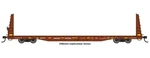 Walthers Ho Scale 68' Bulkhead Flatcar Canadian National #622409 910-50606. Fixed Price $32.70.