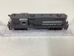 Athearn Genesis #G1373 Ho Scale Midsouth Rail GP18 With Dcc/sound Rd. #1804. Fixed Price $294.95.