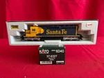 New Kato Ho Scale 37-6327 Santa Fe Emd SD40. Fixed Price $125.00.