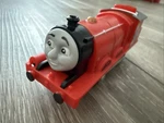Fisher-price Thomas & Friends Talking James Motorized Toy Train Engine (GWH58). Fixed Price $20.00.