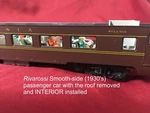Passenger Car Interior Kit For Rivarossi 85FT Smooth-side Coach Ho. Fixed Price $22.95.
