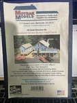 Motrak Models 83006 Ho Applewood General Store & Freight Depot Lzr. Cut Kit. Fixed Price $89.99.