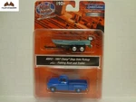 Mini Metals #40012 1957 Chevy Stepside Pu + Fishing Boat/trailer 1:87/HO Scale. Fixed Price $29.99.