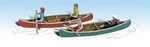 Woodland Scenics A1918 Ho Scale Accents Canoers & Set. Fixed Price $18.38.