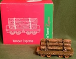 Vtg Home Towne Express Timber Train Jc Penney Christmas 1998. Fixed Price $12.99.