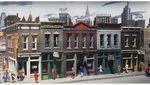 Walthers Cornerstone Ho Scale Building/structure Kit Merchants Row Downtown. Fixed Price $36.99.