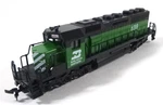 Mehano Masters-burlington Northern (bn) #6318 Diesel Locomotive-ho Scale Train. Fixed Price $29.69.