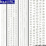 Woodland Scenics DT507 Railroad Gothic Letters White. Fixed Price $9.98.