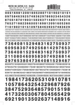 Woodland Scenics Gothic Black Numbers Dry Transfer Decals MG726. Fixed Price $8.99.