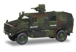 Herpa Military 1/87 Ho Scale Atf Dingo 2 Armored Truck German Army Camouflage. Fixed Price $49.05.