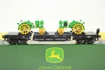 Athearn Ho John Deere Chicago Great Western 40' Flat Car W/ Waterloo Tractors. Fixed Price $42.00.