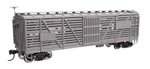 Walthers 910-41450 Ho Undecorated 40' Wood Stock Car Ready Run. Fixed Price $33.19.