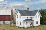 Walthers Cornerstone 933-3333 Lancaster Farmhouse Kit. Fixed Price $43.99.