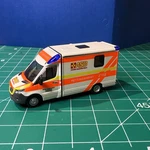 Rietze Ho Scale 1:87 Mercedes Sprinter German Asb Emergency Ambulance. Fixed Price $29.99.