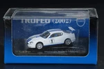 Ricko Maserati Trofeo (2002) 1:87 Scale Die-cast Model (white/blue #1). Fixed Price $21.25.