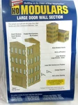 Walthers 933-3727 Ho Modulars Large Door Wall Section Building Kit. Fixed Price $10.95.