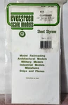 Evergreen Scale Models Plastic # 4031 Styrene Siding Clapboard .040" X 6" 12". Fixed Price $7.35.
