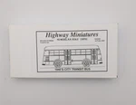 Jordan Products 360-244 1940'S City Transit Bus Highway Miniatures. Fixed Price $12.74.
