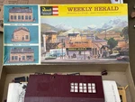 Revell # T-9038-398 Ho Scale Weekend Herald Building Model Kit Vintage.. Fixed Price $18.28.
