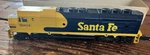 Athearn Locomotive Ho Engine 5903 Santa Fe. Fixed Price $34.30.