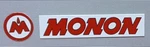Athearn Rtr Ho Monon 40 Ft Beaded Z Van Trailers (2) (# 73323). Fixed Price $69.99.