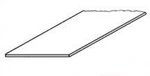 Plastruct Model Parts 91101 SSS-101 White STYRENE,.010 (8 Pack). Fixed Price $7.99.