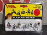 Woodland Scenics Accents A1921, Playtime, Children Playing, Ho Scale. Fixed Price $17.45.