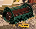 Walthers Cornerstone Ho Scale Building/structure Kit Rotary Dumper For Gondolas. Fixed Price $35.99.