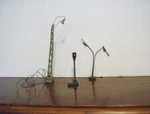 3 Assorted Lighting Fixtures * Marklin Ho Scale. Fixed Price $12.00.