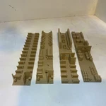 50' Overland Passenger Car Interiors Set Of 4 Scale Fits Roundhouse Only X. Fixed Price $29.00.